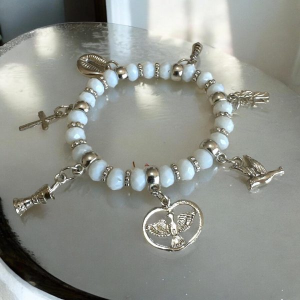 Pulseira Orixás com Pingentes Oxalá